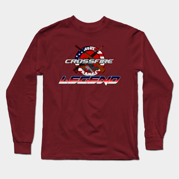 CrossFire Gun Legend Long Sleeve T-Shirt by roldanyumol20